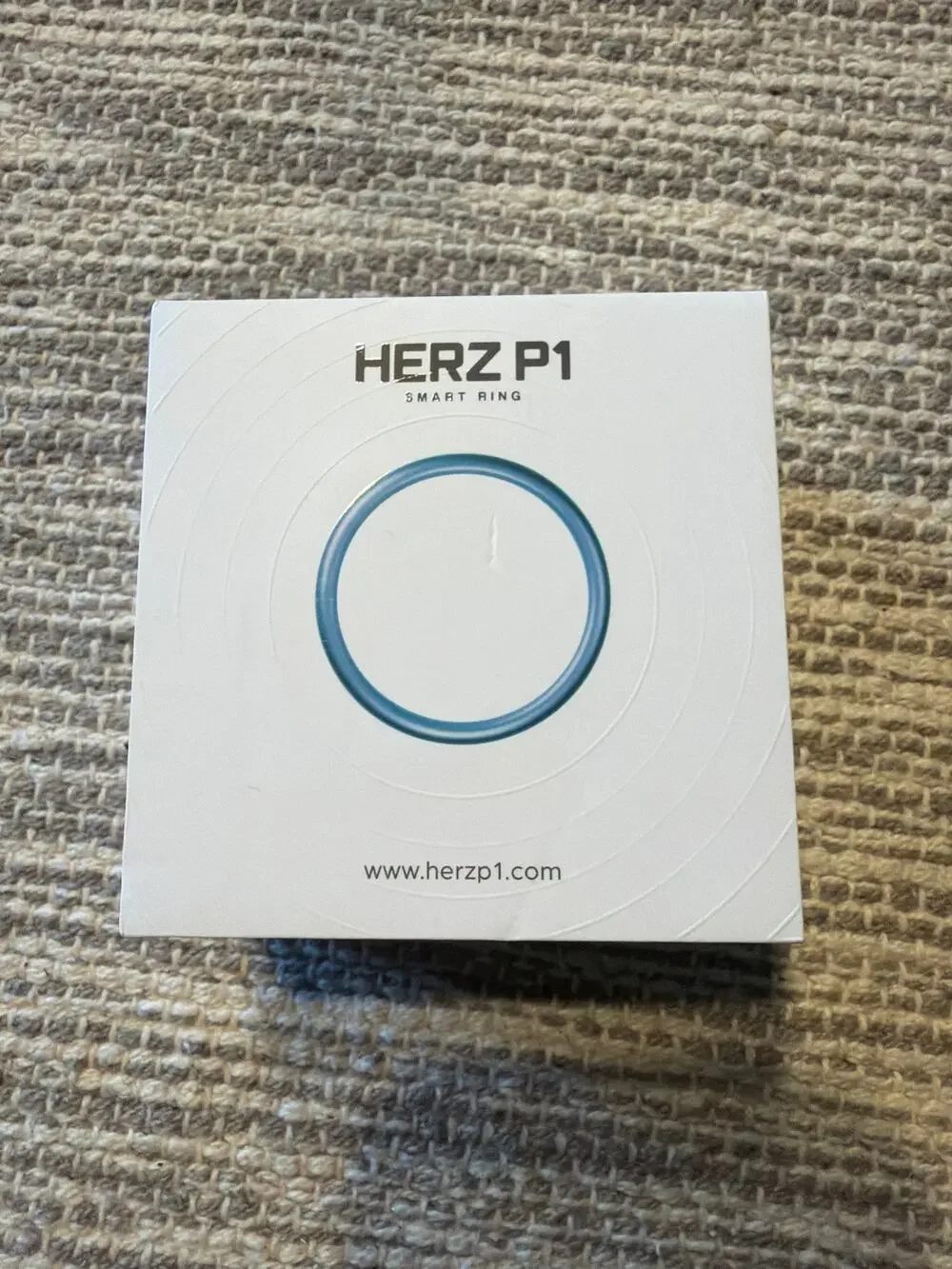 NEW Herz P1 Unisex Smart Ring Fitness Tracker Sz 9 Midnight Black New